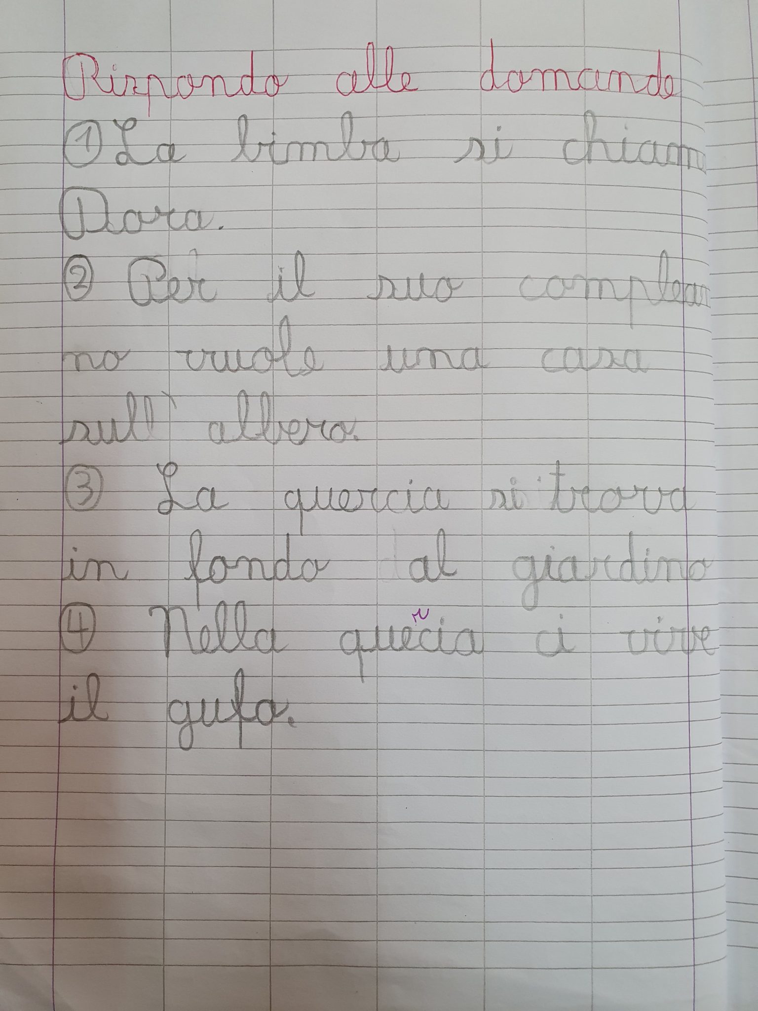 Festa Degli Alberi Classe Seconda Maestra Carmelina