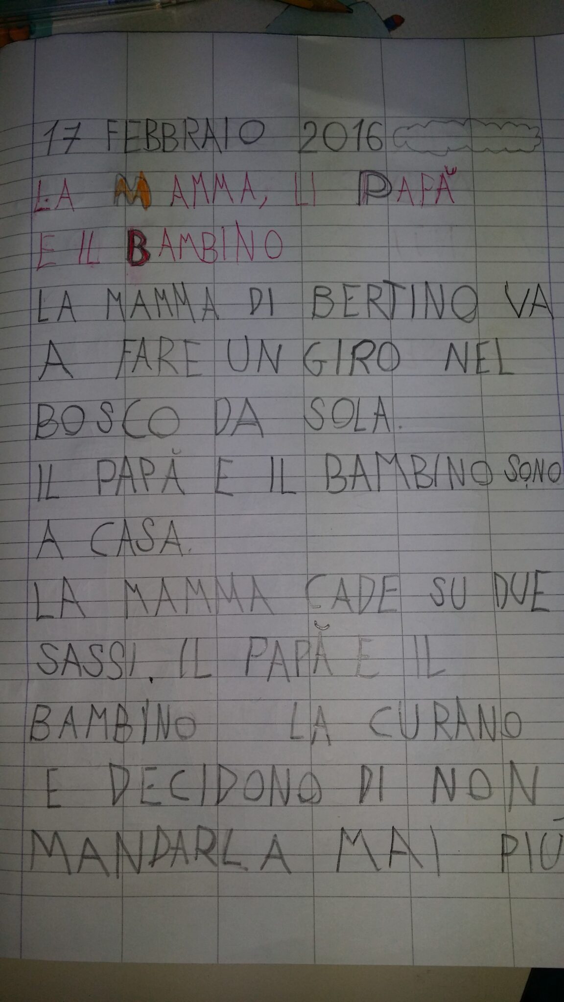 MB e MP ovvero la storia di un bambino, della sua mamma e